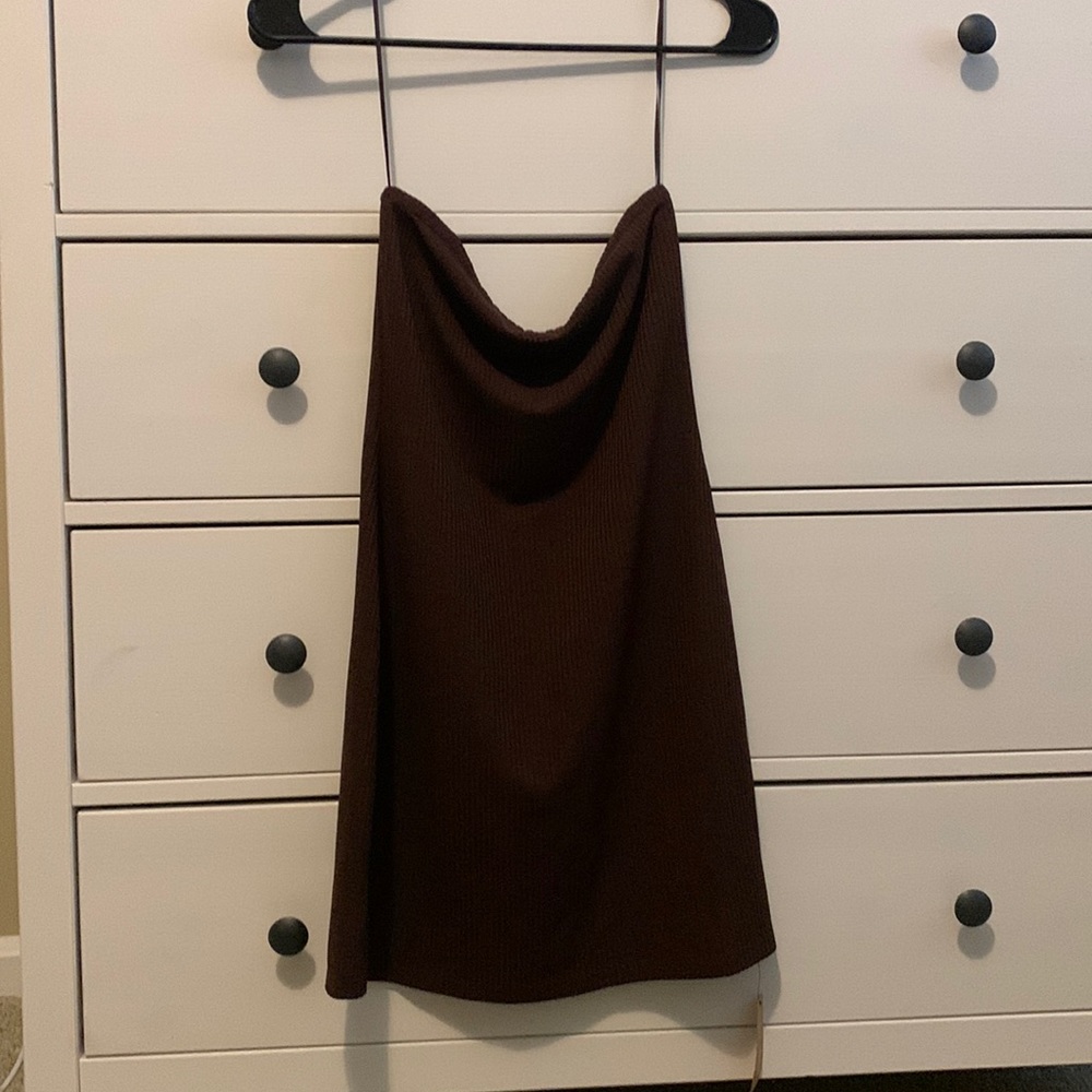 Reformation strapless dress